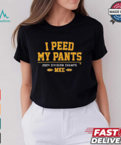 Milwaukee Brewers Baseball I Peed My Pants 2024 Division Champs MKE T shirts