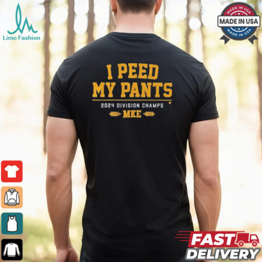 Milwaukee Brewers Baseball I Peed My Pants 2024 Division Champs MKE T shirts