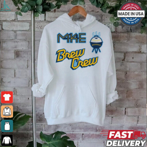 Milwaukee Brewers Brew Crew City Connect Logo t shirt