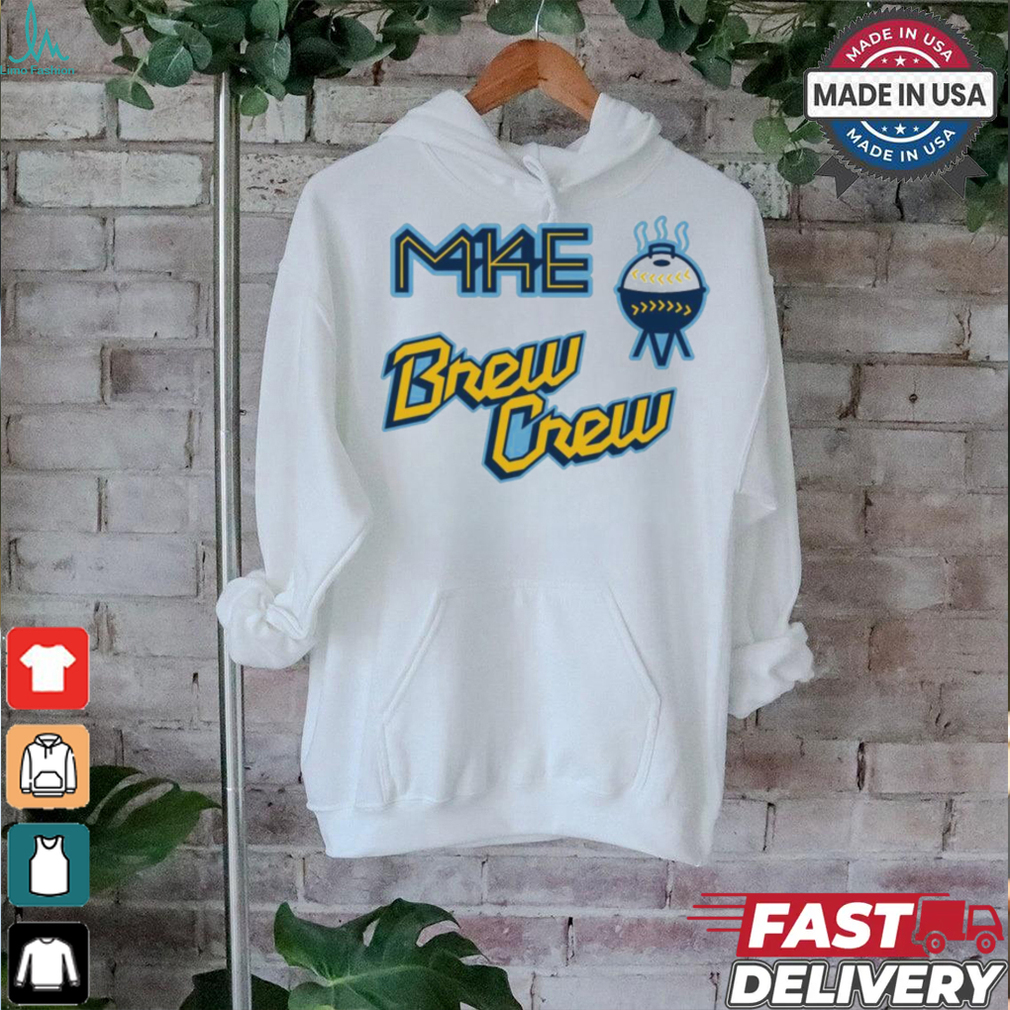 Milwaukee Brewers Brew Crew City Connect Logo t shirt Milwaukee Brewers Brew Crew City Connect Logo t shirt