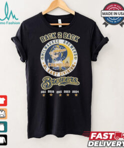 Milwaukee Brewers Mascot 2024 NL Central Central Division Champions Shirt
