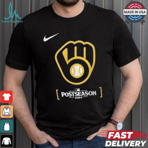 Milwaukee Brewers Nike 2024 MLB Postseason Authentic Collection Legend T Shirt