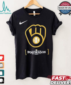 Milwaukee Brewers Nike 2024 MLB Postseason Authentic Collection Legend T Shirt