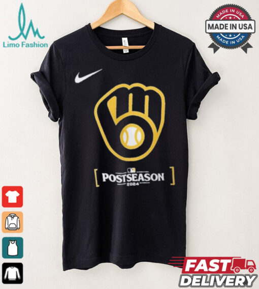 Milwaukee Brewers Nike 2024 MLB Postseason Authentic Collection Legend T Shirt