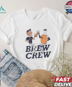 Milwaukee Brewers drinking mascot T shirt