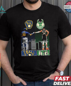Milwaukee Sports Teams 2024 Yelich And Antetokounmpo Shirt