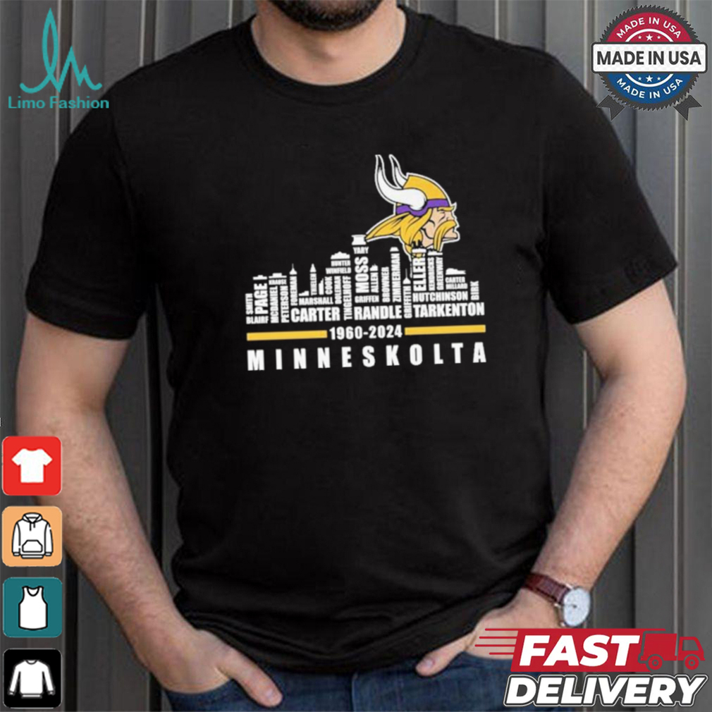 Minneskort Vikings 1960 – 2024 City Shirt Minneskort Vikings 1960 – 2024 City Shirt