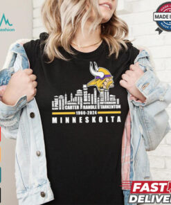 Minneskort Vikings 1960 – 2024 City Shirt, hoodie, sweater, long sleeve and tank top Minneskort Vikings 1960 – 2024 City Shirt