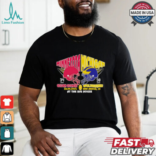 Minnesota Golden Gophers vs Michigan Wolverines at the big house shirt