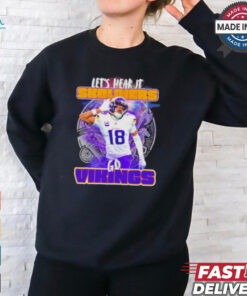 Minnesota Vikings Justin Jefferson let’s hear it Skoldiers shirt