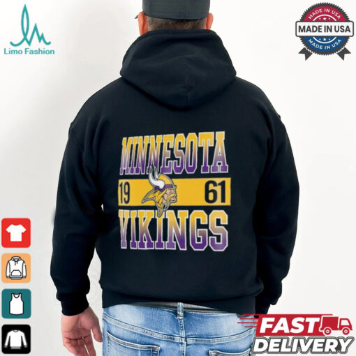 Minnesota Vikings New Era Black City Team T Shirt