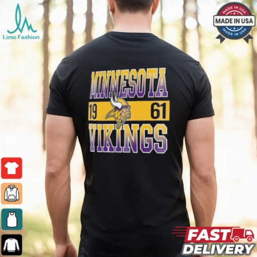 Minnesota Vikings New Era Black City Team T Shirt