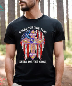 Minnesota Vikings Stand For The Flag Kneel For The Cross 2024 T shirt