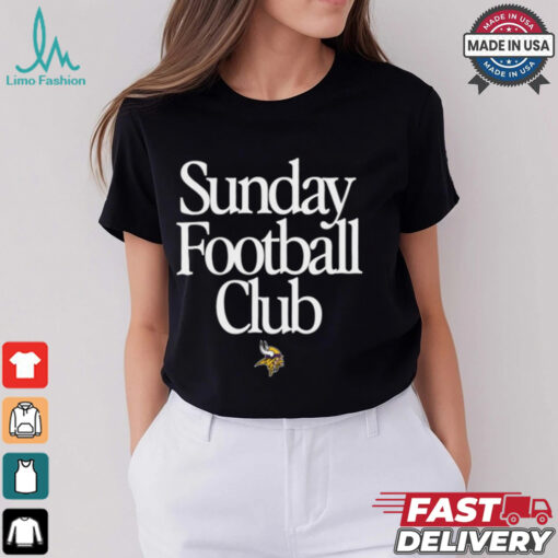 Minnesota Vikings Sunday Football Club Heavyweight T Shirt
