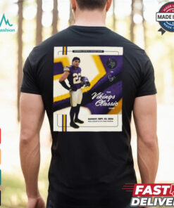 Minnesota Vikings Vs. Houston Texans The Vikings Classic Game Sunday Sep 22 2024 Poster t shirt