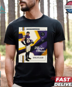 Minnesota Vikings Vs. Houston Texans The Vikings Classic Game Sunday Sep 22 2024 Poster t shirt