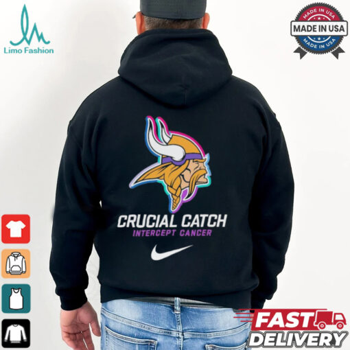 Minnesota Vikings X Nike 2024 NFL Crucial Catch Shirt