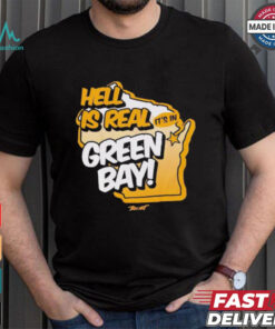 Minnesota Vikings hell is real it’s in Green Bay shirt