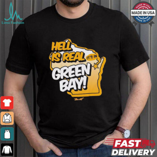 Minnesota Vikings hell is real it’s in Green Bay shirt