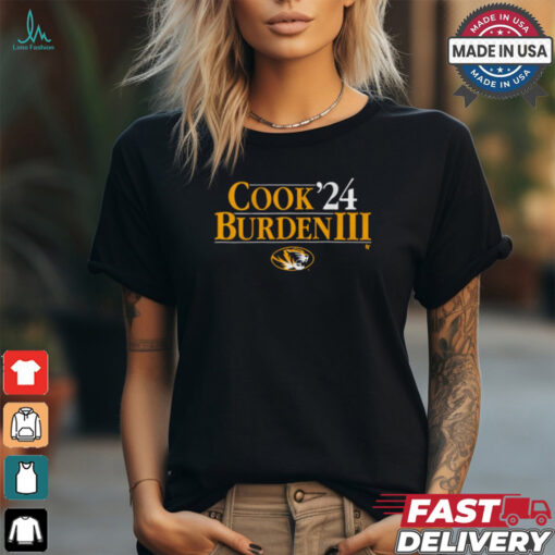 Missouri Football Cook Burden III ’24 t shirt