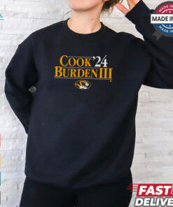 Missouri Football Cook Burden III ’24 t shirt