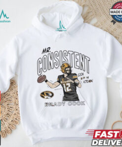 Missouri Tigers Brady Cook Mr. Consistent Shirt