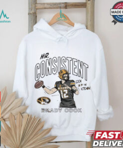 Missouri Tigers Brady Cook Mr. Consistent Shirt