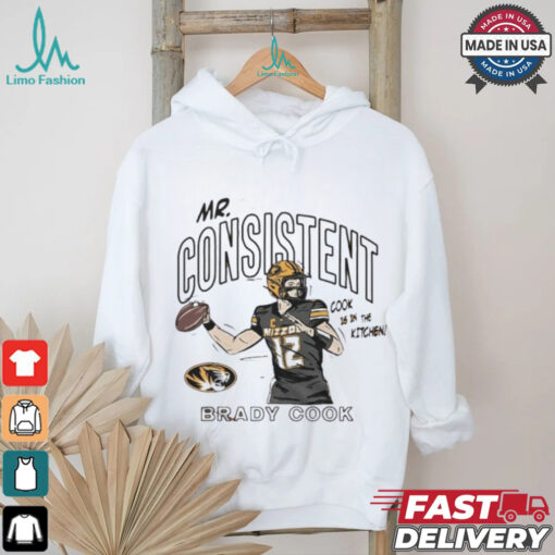 Missouri Tigers Brady Cook Mr. Consistent Shirt