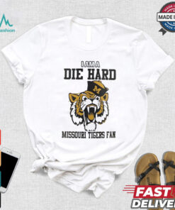 Missouri Tigers football I am a die hard Missouri Tigers fan shirt