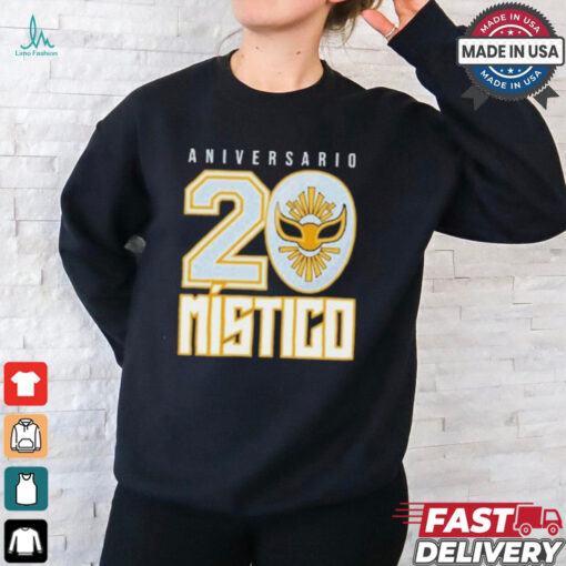 Mistico 20th anniversary logo T shirt