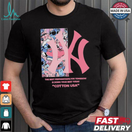 Mlb The Best Prepapation The Best Preparatiopn For Tomrrow Is Doing Your Best Today Cotton Usa Stitch T shirt