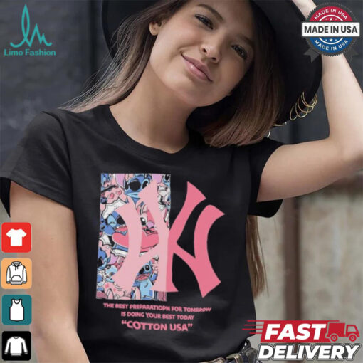 Mlb The Best Prepapation The Best Preparatiopn For Tomrrow Is Doing Your Best Today Cotton Usa Stitch T shirt