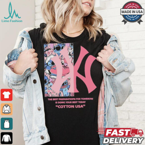 Mlb The Best Prepapation The Best Preparatiopn For Tomrrow Is Doing Your Best Today Cotton Usa Stitch T shirt