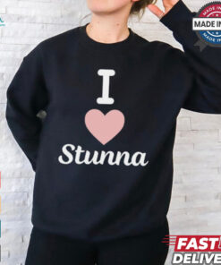 Monaleo Wearing I Love Stunna Shirt