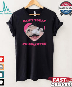 Moo Deng Can’t Today I’m Swamped Shirt
