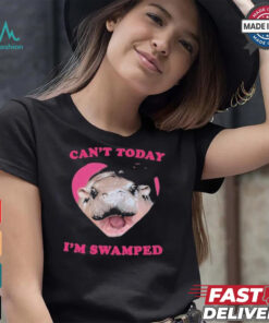 Moo Deng Can’t Today I’m Swamped Shirt