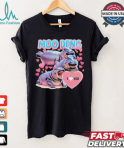 Moo Deng Cute Baby Hippo T Shirt