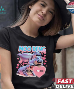 Moo Deng Cute Baby Hippo T Shirt