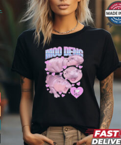 Moo Deng I Love You t shirt