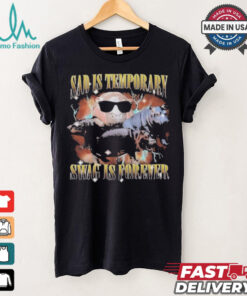 Moo Deng Sad Is Temporary Swag is Forever vintage shirt