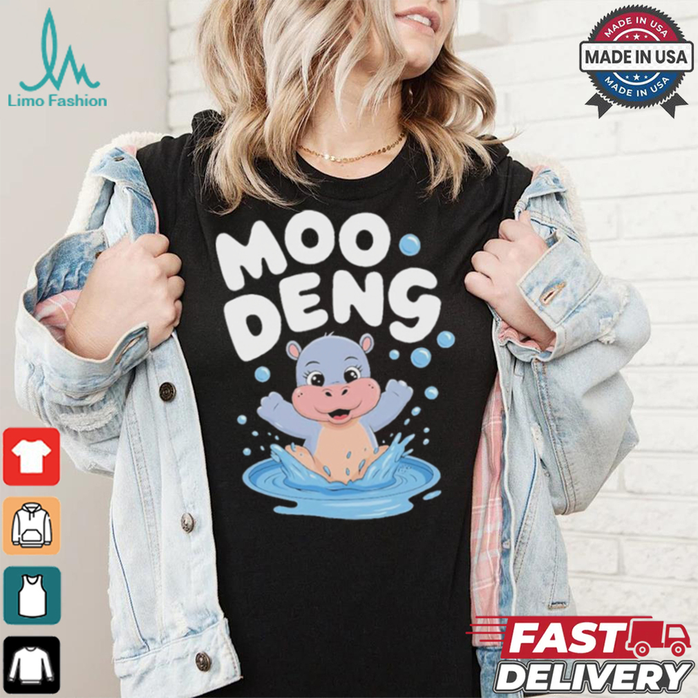 Moo Deng the Cute Baby Hippo Splashing Funny Animal Cartoon for Hippo Lovers T Shirt Moo Deng the Cute Baby Hippo Splashing Funny Animal Cartoon for Hippo Lovers T Shirt