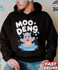 Moo Deng the Cute Baby Hippo Splashing Funny Animal Cartoon for Hippo Lovers T Shirt, hoodie, sweater, long sleeve and tank top Moo Deng the Cute Baby Hippo Splashing Funny Animal Cartoon for Hippo Lovers T Shirt