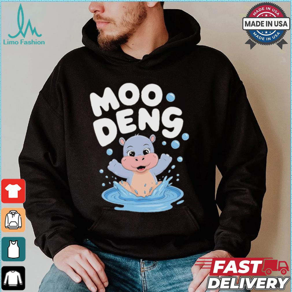 Moo Deng the Cute Baby Hippo Splashing Funny Animal Cartoon for Hippo Lovers T Shirt Moo Deng the Cute Baby Hippo Splashing Funny Animal Cartoon for Hippo Lovers T Shirt