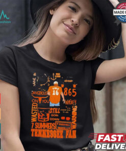 Morgan Wallen X Tennessee Volunteers fan shirt