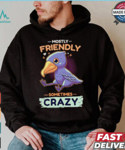 Mostly friendly sometimes crazy shirt