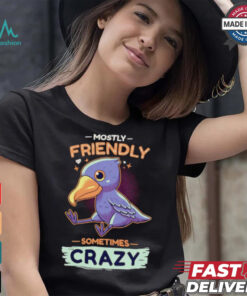 Mostly friendly sometimes crazy shirt
