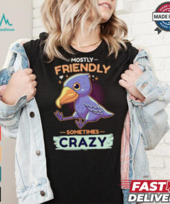 Mostly friendly sometimes crazy shirt