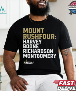 Mount Rushfour Harvey Boone Richardson Montgomery Tee Shirt
