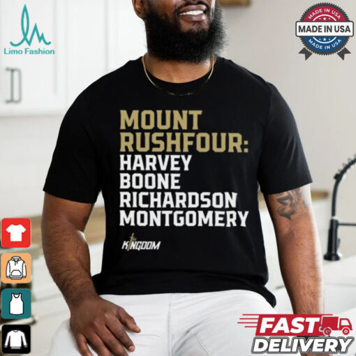 Mount Rushfour Harvey Boone Richardson Montgomery Tee Shirt