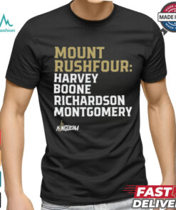 Mount Rushfour Harvey Boone Richardson Montgomery Tee Shirt